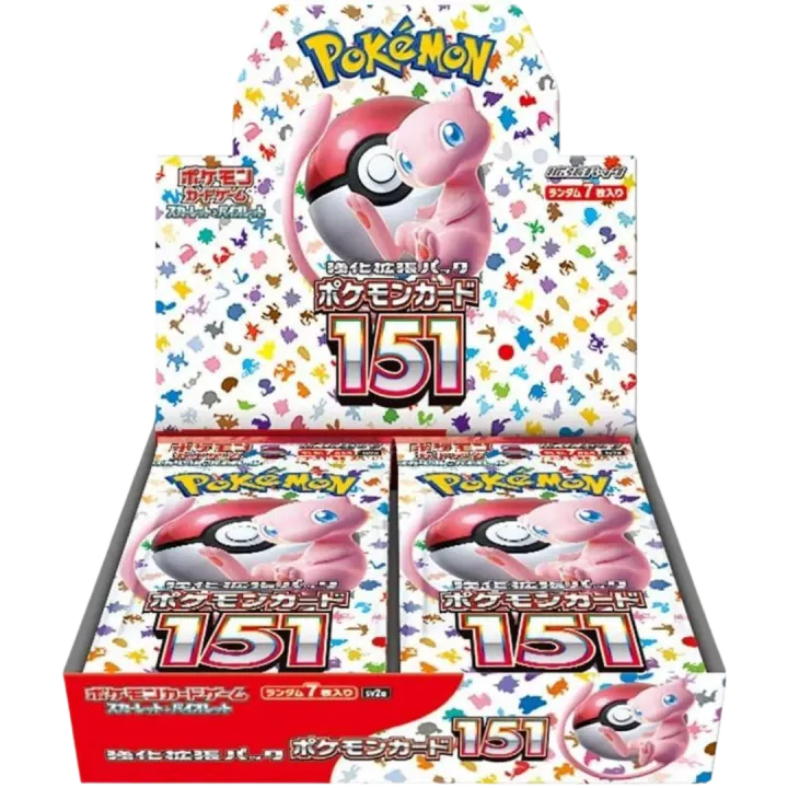 強化拡張パック「ポケモンカード151」Box