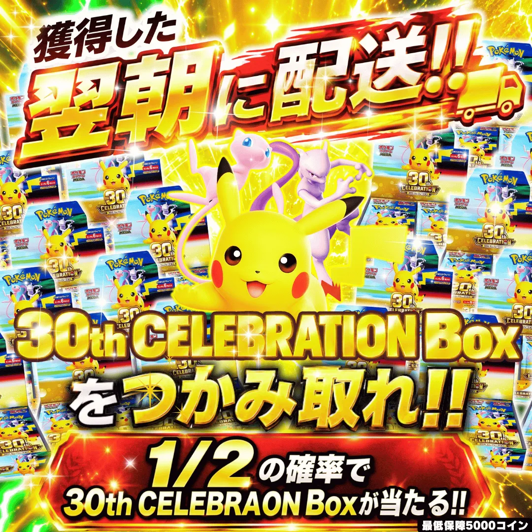 [翌朝配送]30th CELEBRATION Boxを掴み取れ!! 1/2