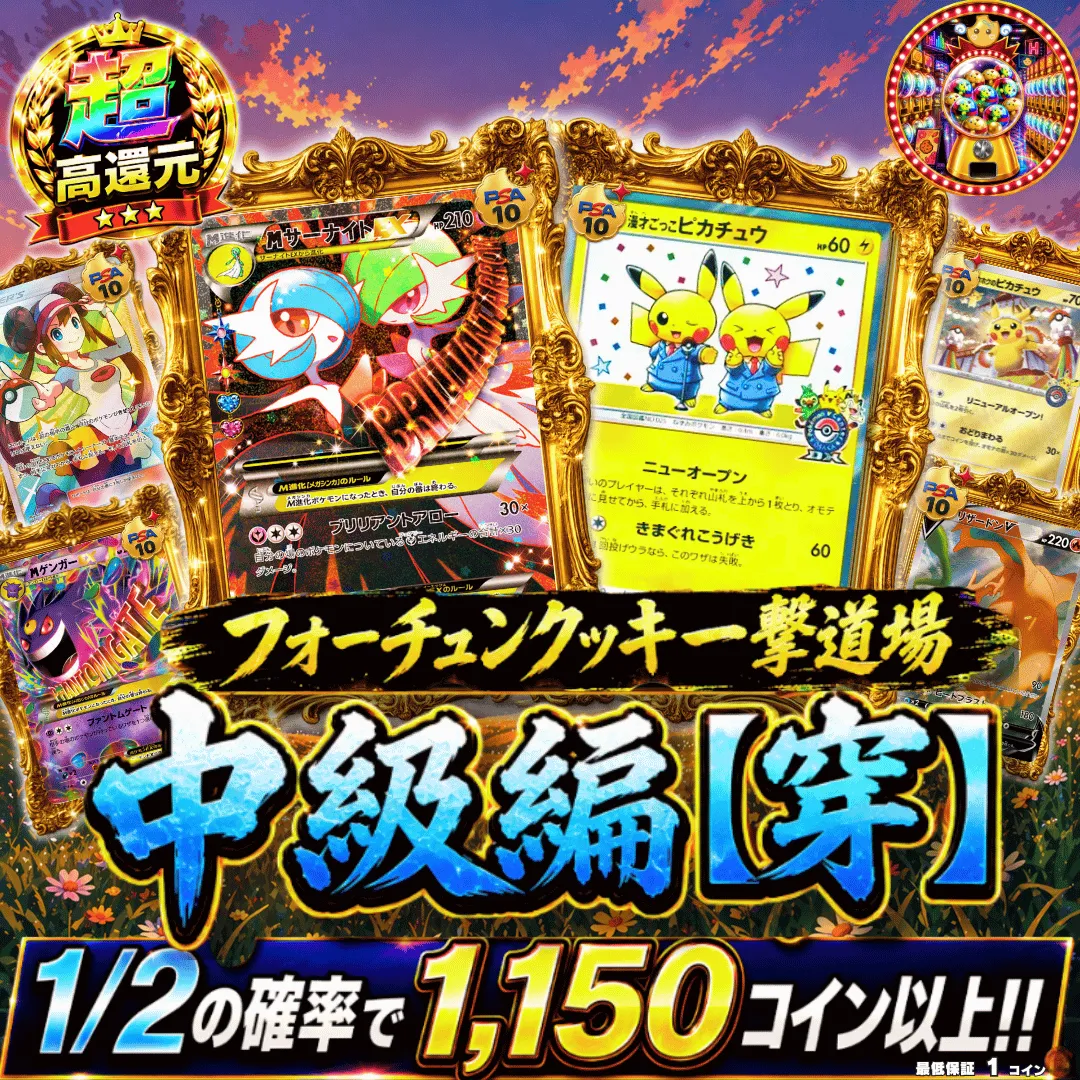 フォーチュンクッキー一撃道場 中級編【穿】Ⅴ