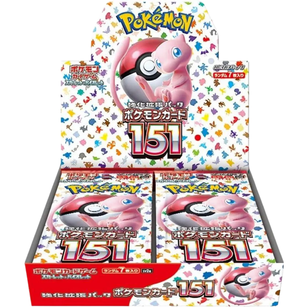 強化拡張パック「ポケモンカード151」Box