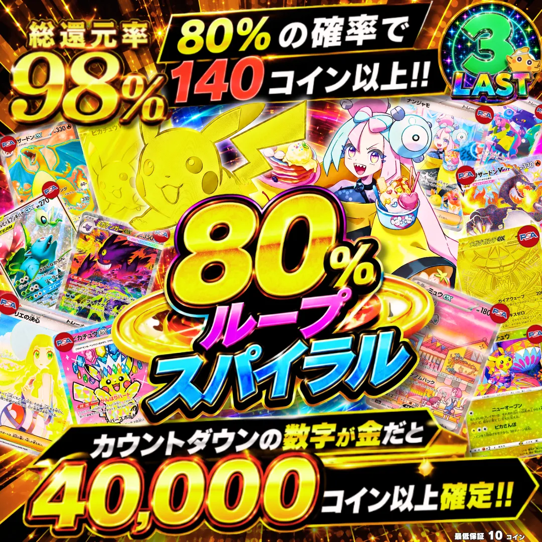 80％ループスパイラル